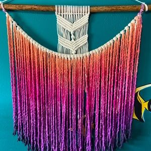 Handmade wall hanging